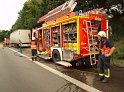 LKW verliert Diesel A 3 Rich Frankfurt AD Heumar P018
